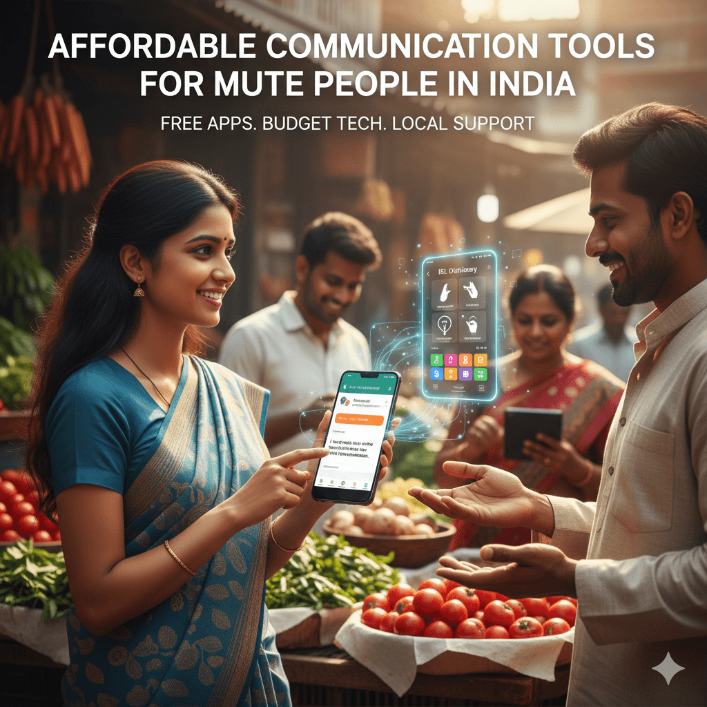 Affordable Communication Tools for Mute People in India