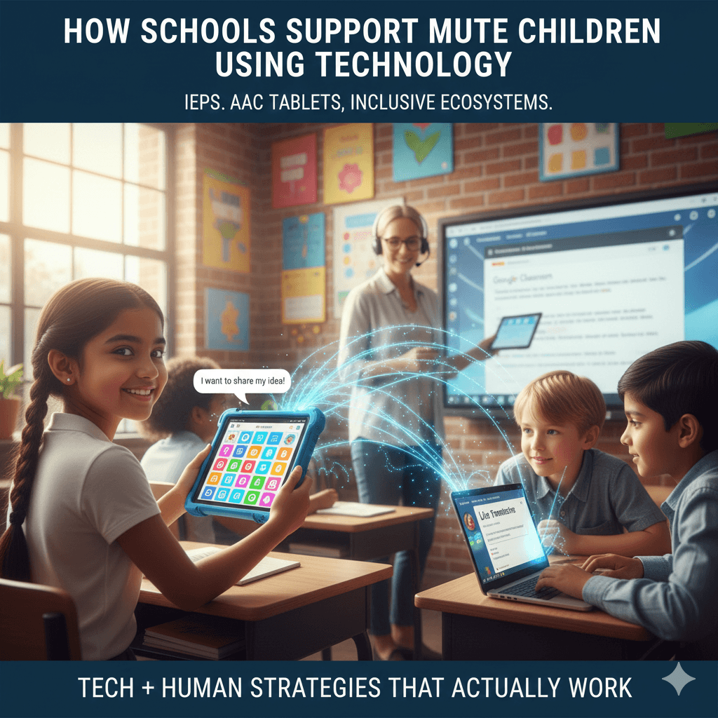 Affordable Tablets With Communication Apps for Mute Children