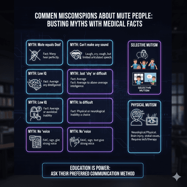 Common Misconceptions About Mute People