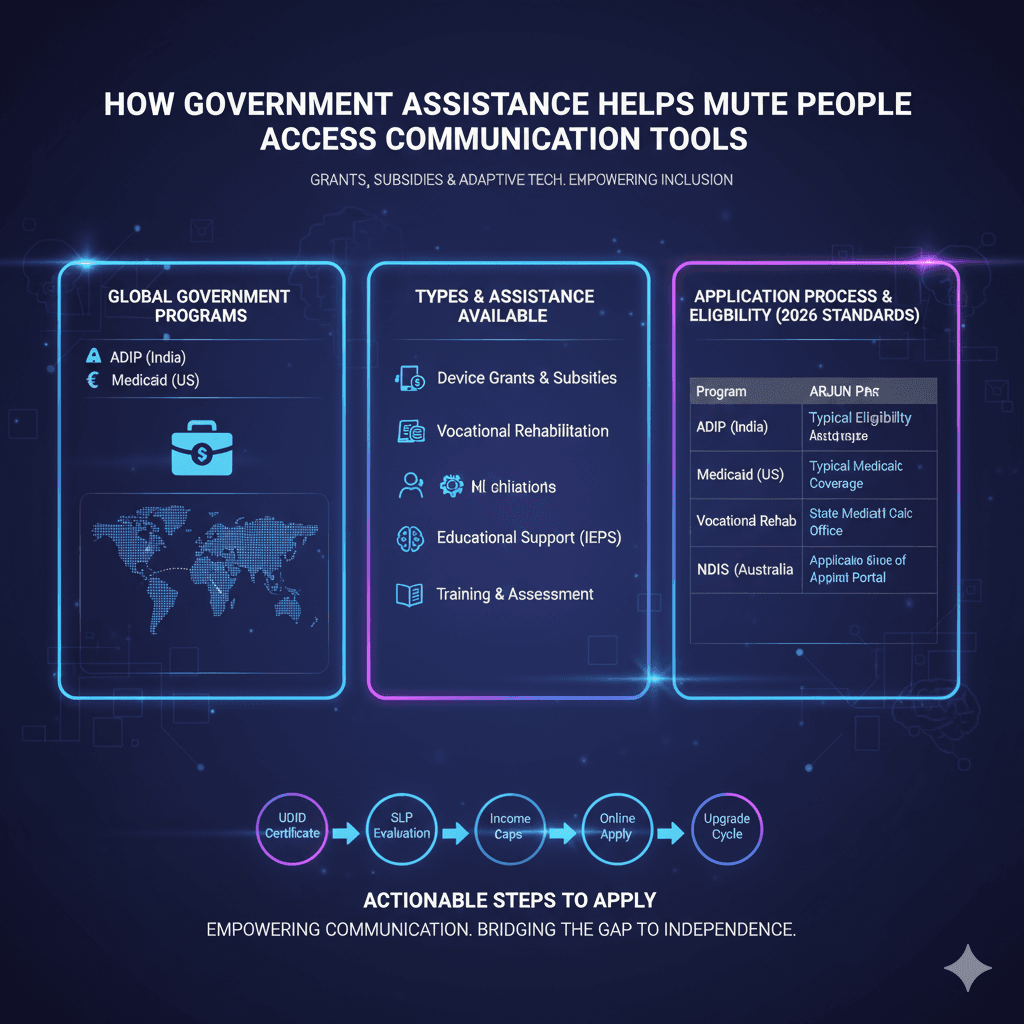 How Government Assistance Helps Mute People Access Communication Tools