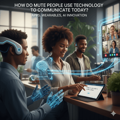 How Do Mute People Use Technology to Communicate Today?