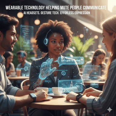 Wearable Technology Helping Mute People Communicate