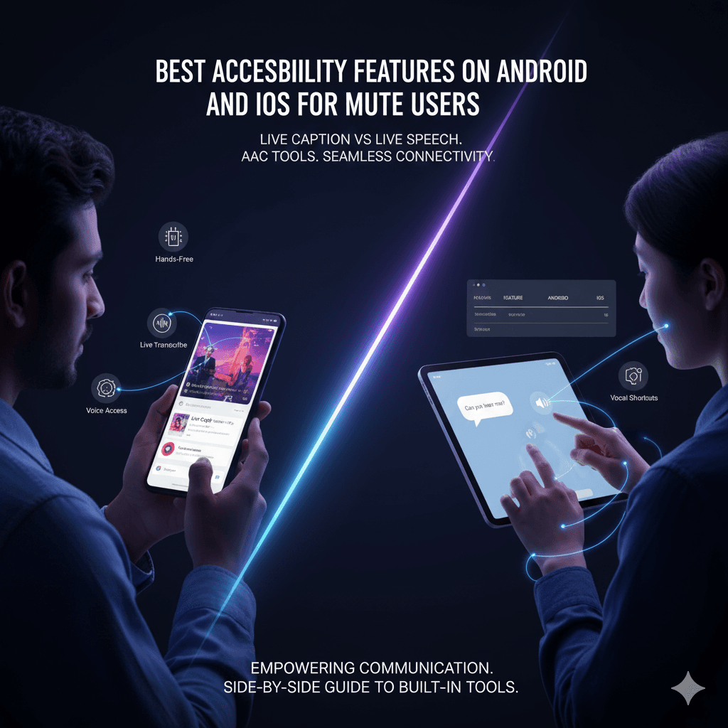 Best Accessibility Features on Android and iOS for Mute Users